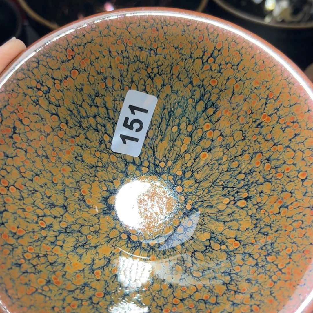 茶盏柴***机全手工原矿原釉建盏