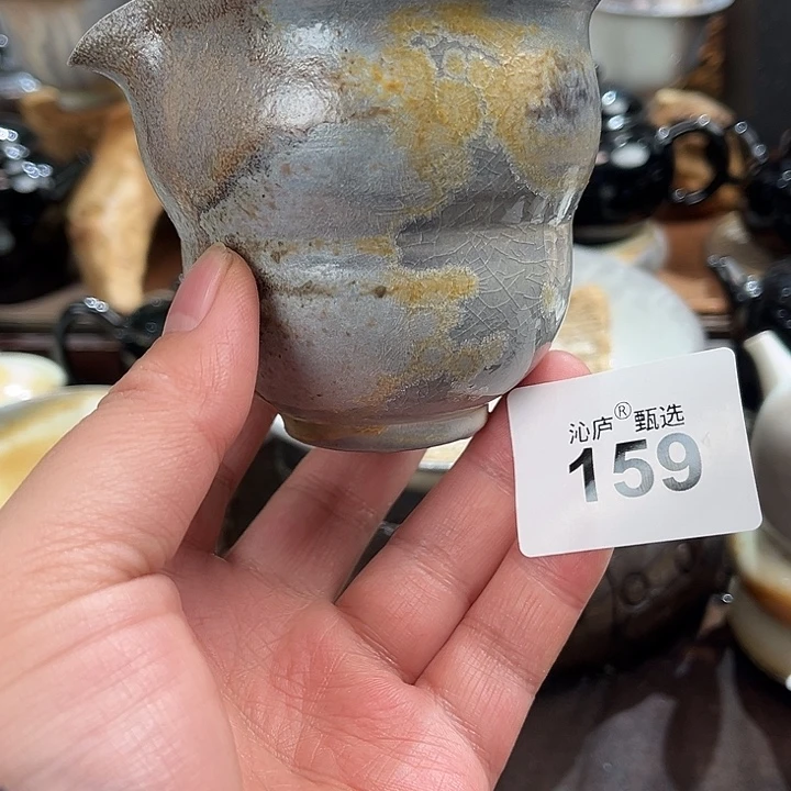 沁庐柴窑古法柴烧全手工茶具