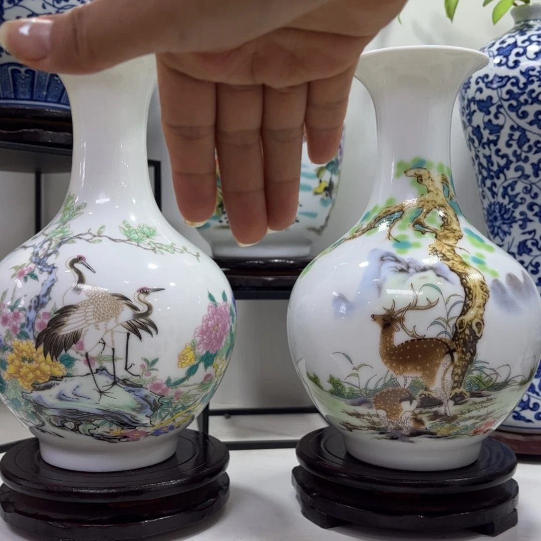 景德镇陶瓷花瓶摆件