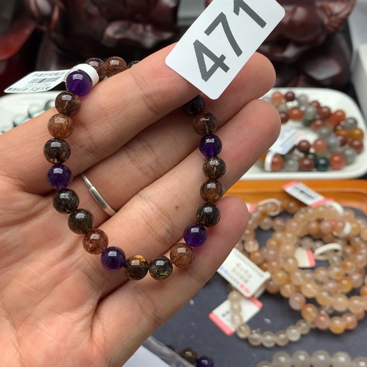 水晶手链未镶嵌天然