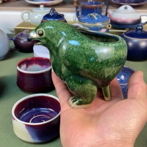 陶瓷陶鹰公道杯11111111