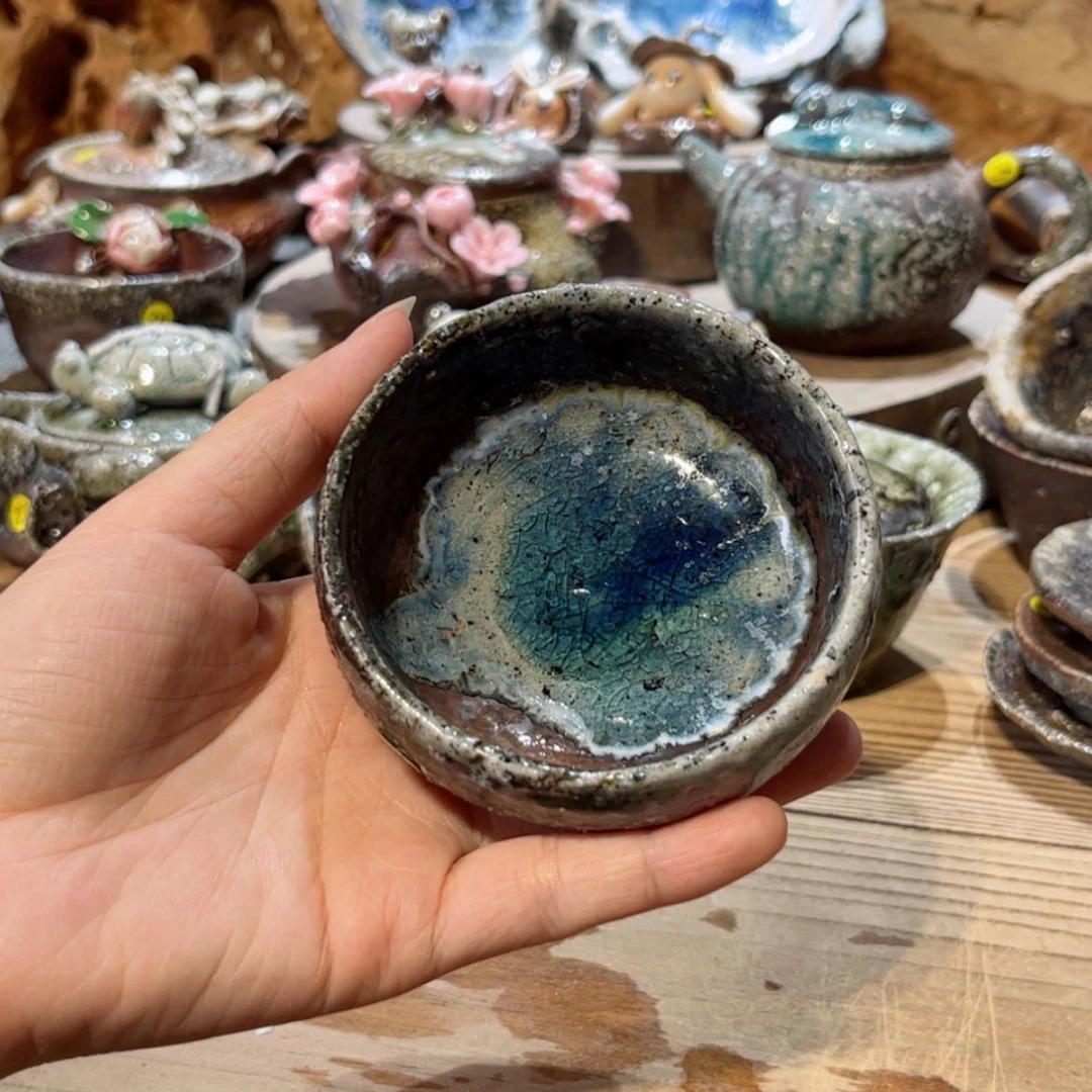 【闪购商品】柴烧茶具手工茶杯260