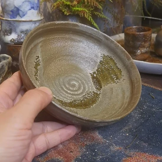 陶摆件手工高温原矿窑变新品福利