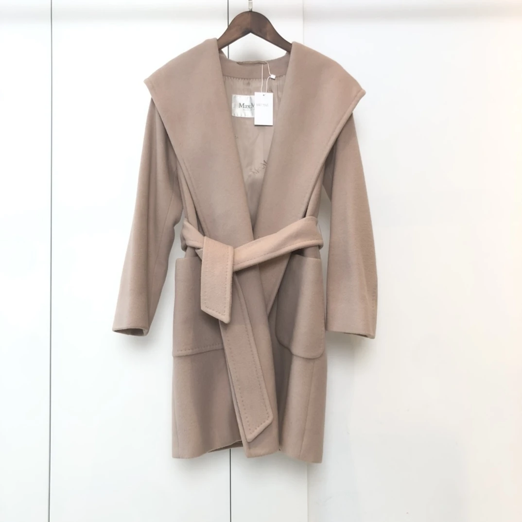 95新 MaxMara maxmara 驼色大衣 /155/80A/95新/NBY7985