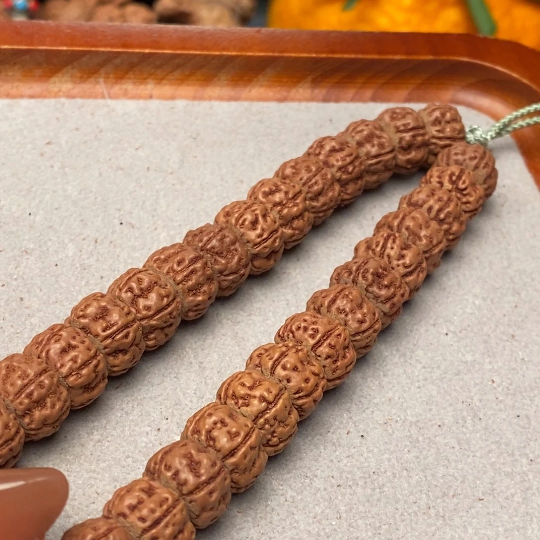 金刚菩提把件小***头纯血藏式单圈