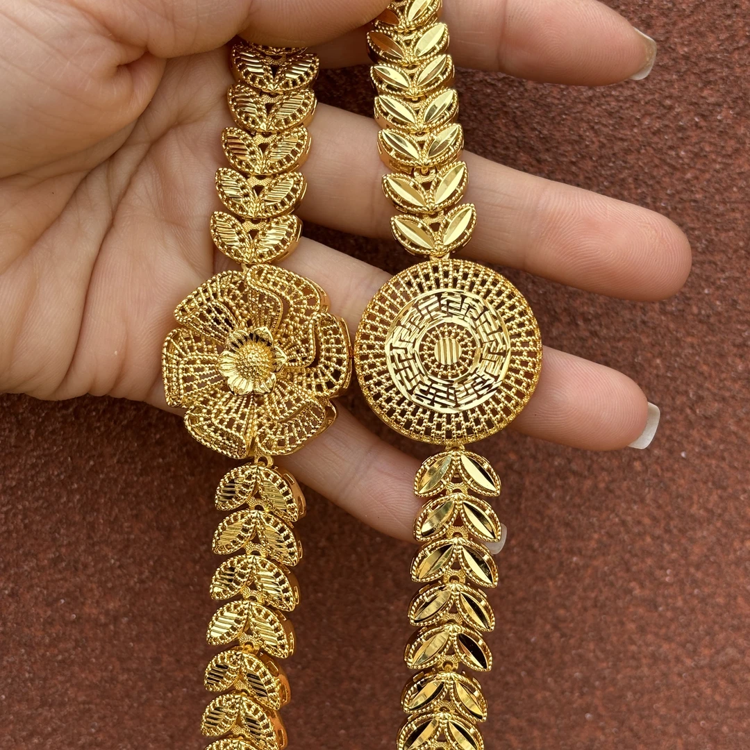 396-镂空车花圆盘手链