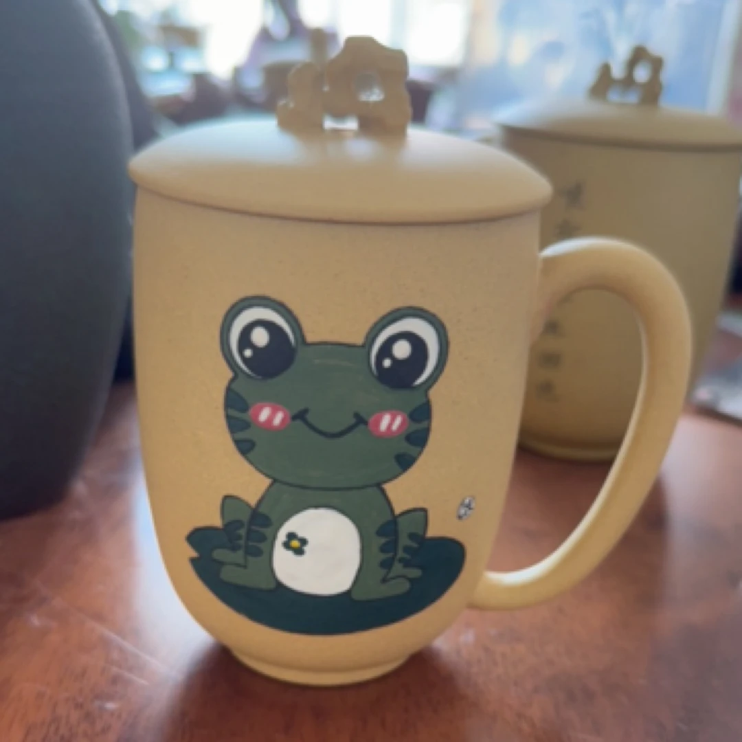 高级工艺美术师纯手工手绘紫砂杯