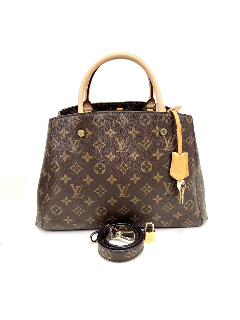 99新 LouisVuitton/路易威登 维舒/LV蒙田包中号/98新/68809313