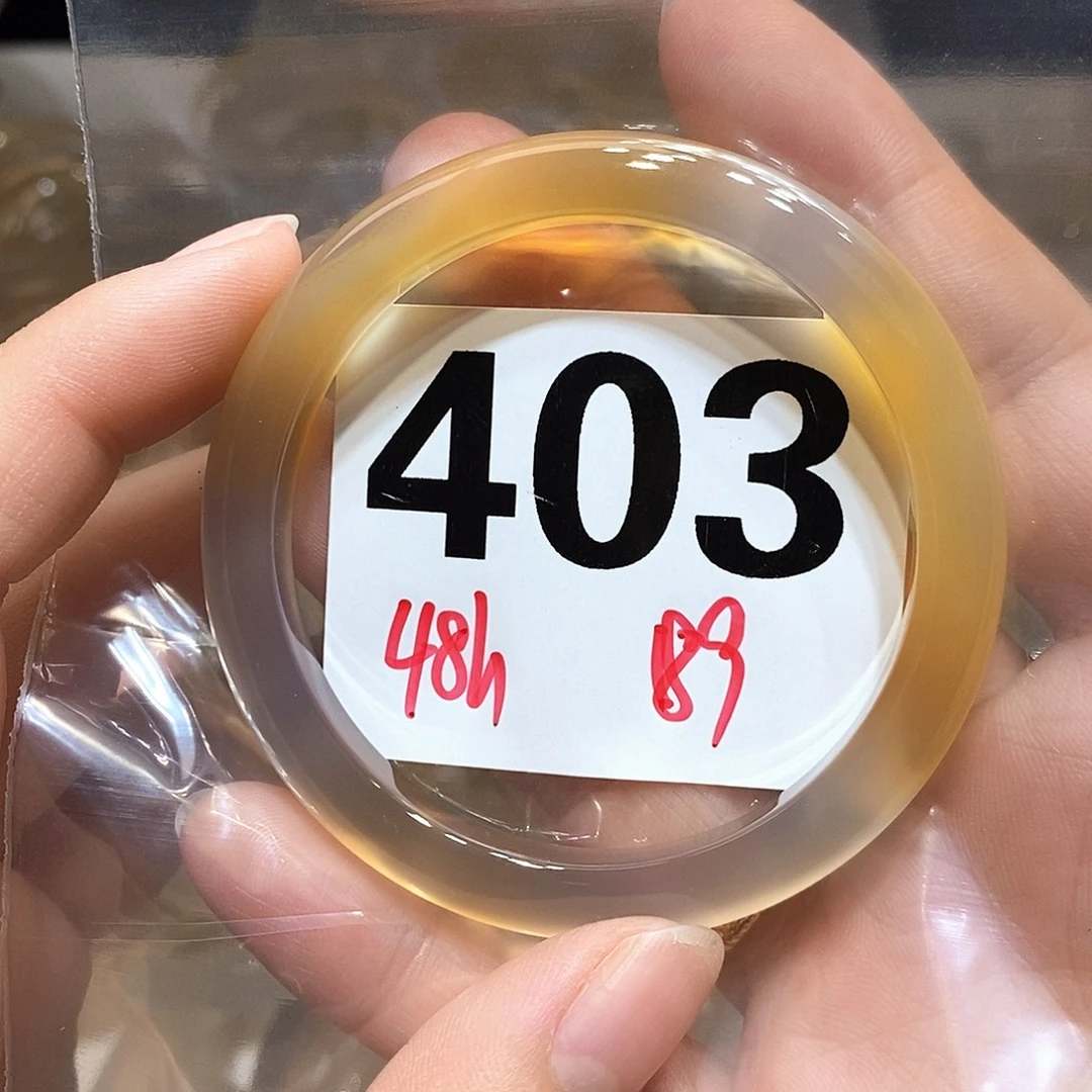 の***೨玛瑙/玉髓未镶嵌手镯