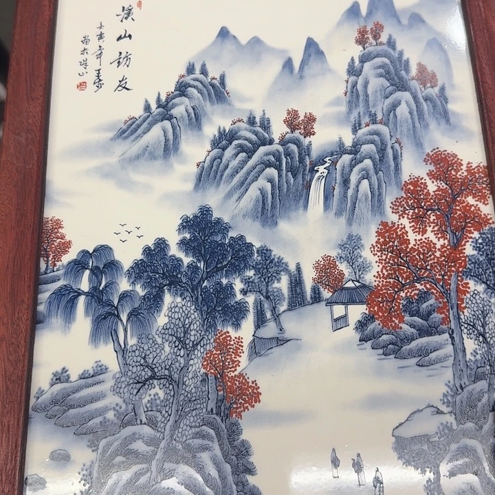 摆件瓷板画瓷板画