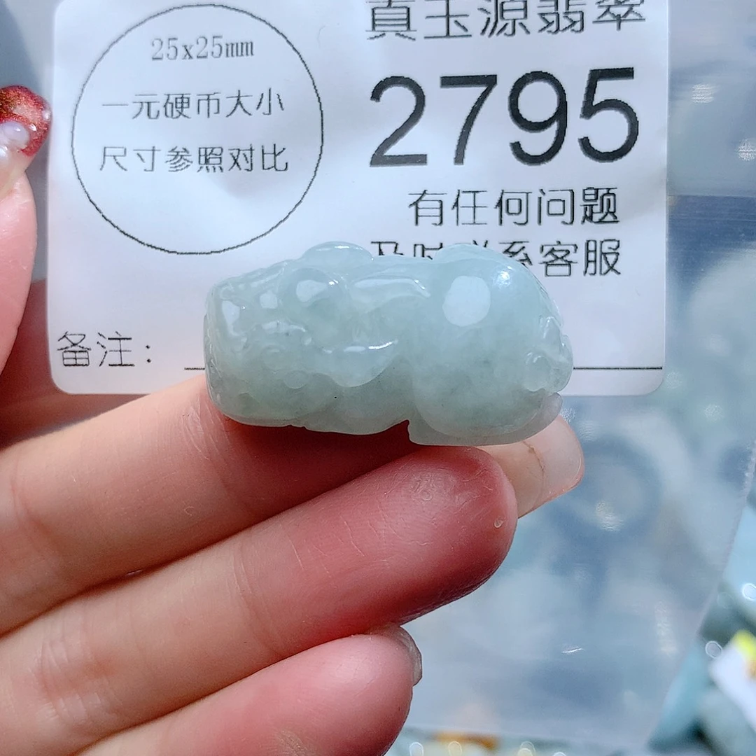 翡翠颈饰未镶嵌2795。