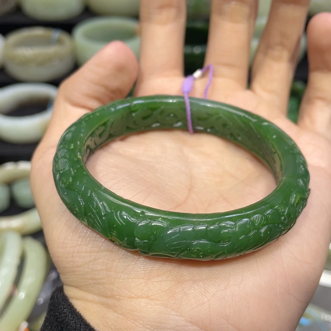 未镶嵌手镯和田玉61