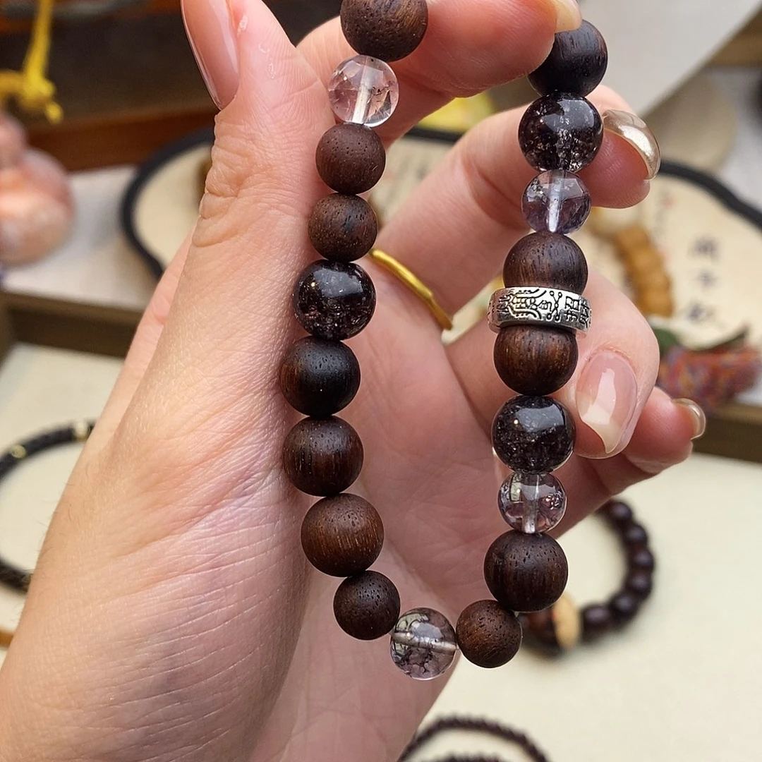 未镶嵌降真香手串10