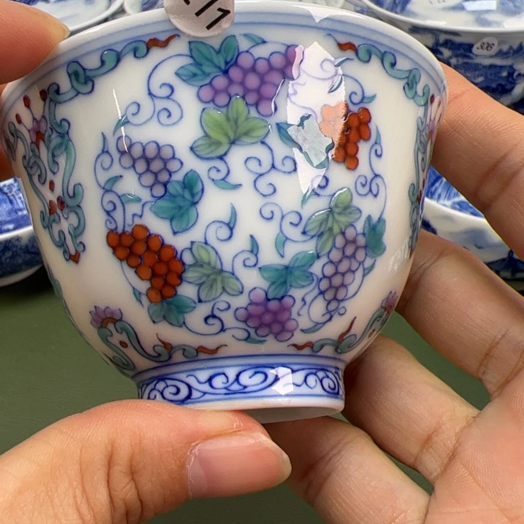 杯景德镇纯手绘茶具211