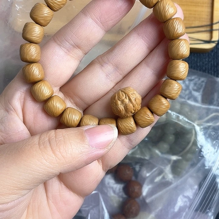 核桃手串/手链猴头手串云锦瑕疵品不退换送雕刻子