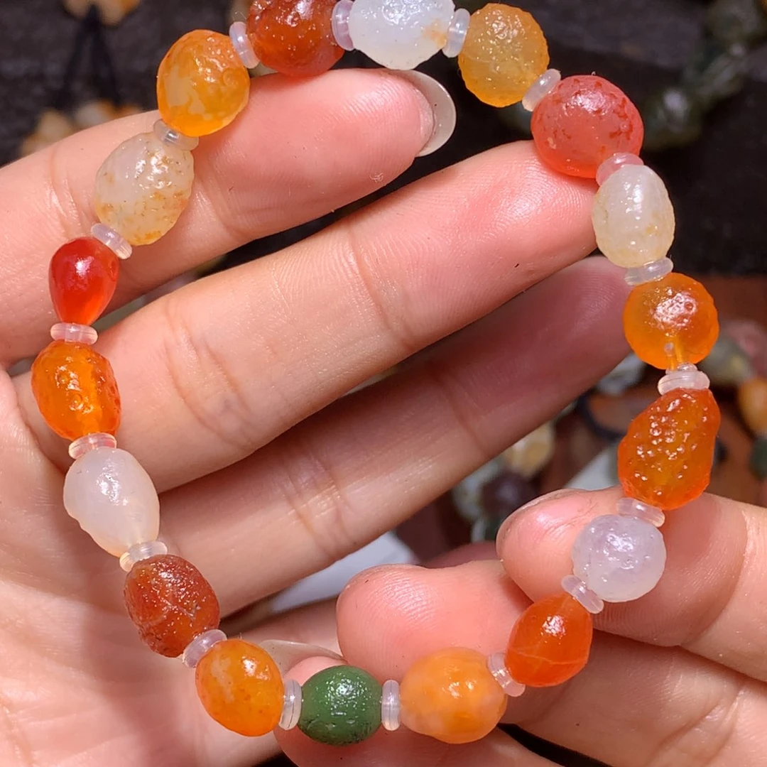 未镶嵌玛瑙/玉髓珠宝半成品