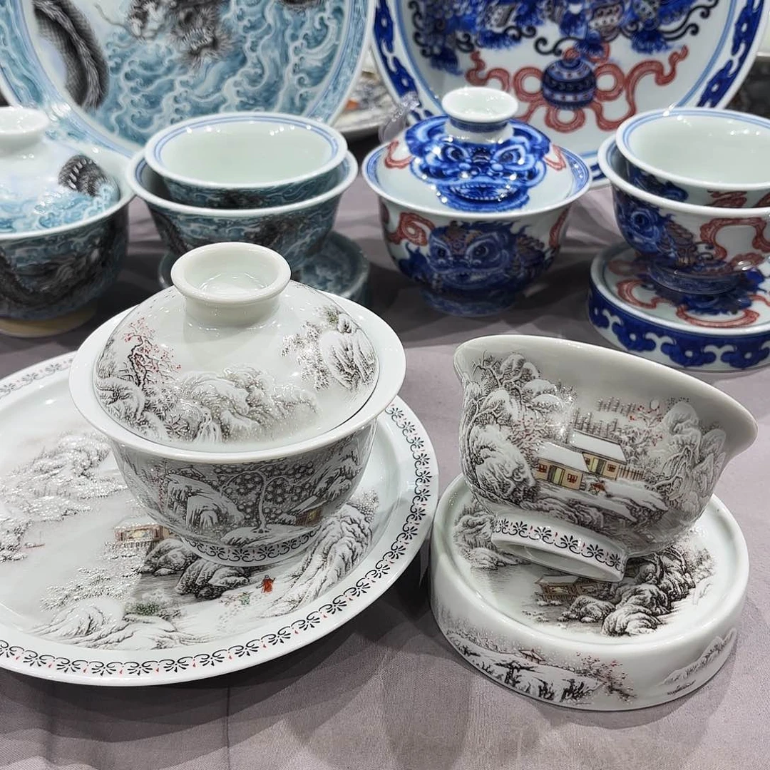 瓷片景德镇瓷器艺术