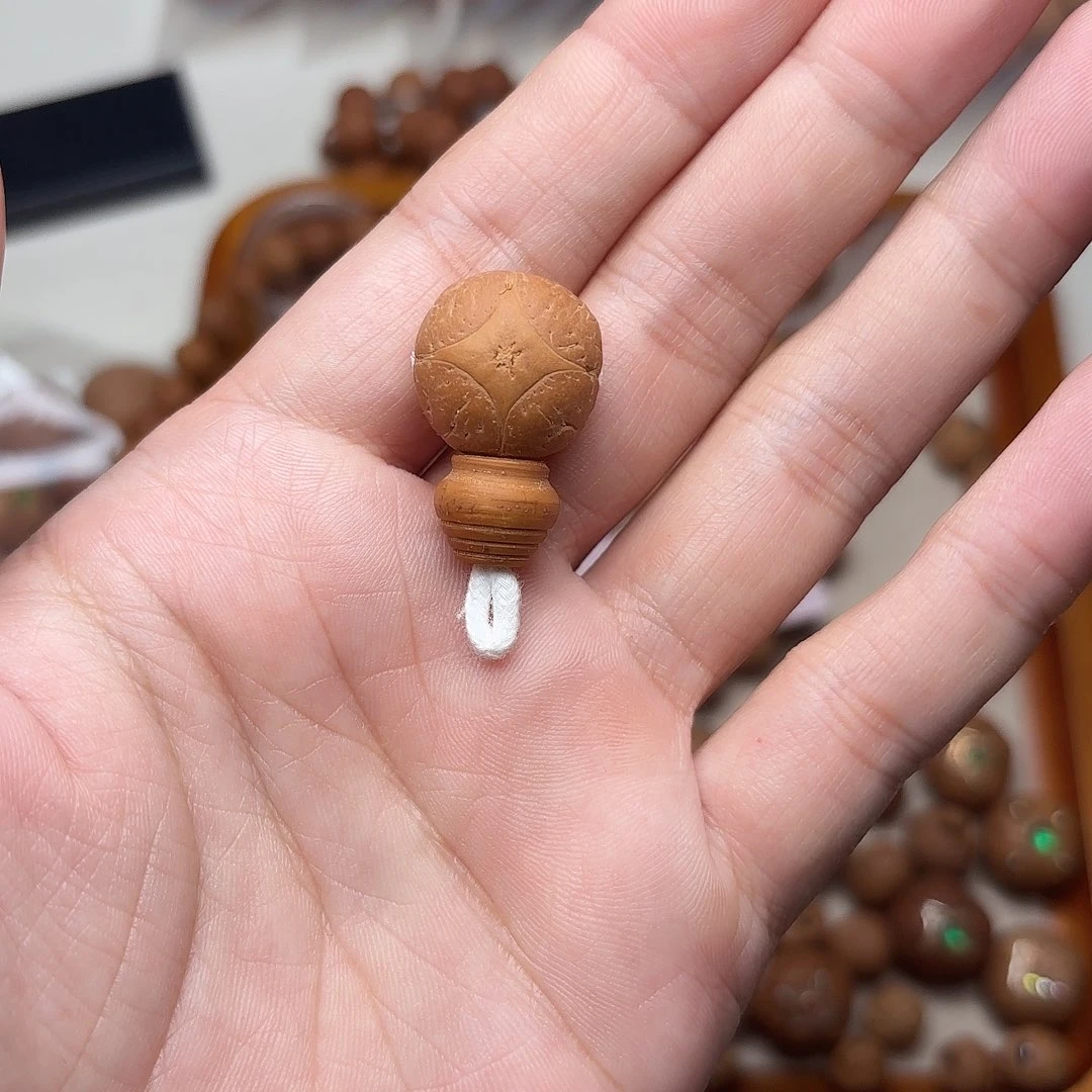 啃***等凤眼菩提手串麒麟三通17