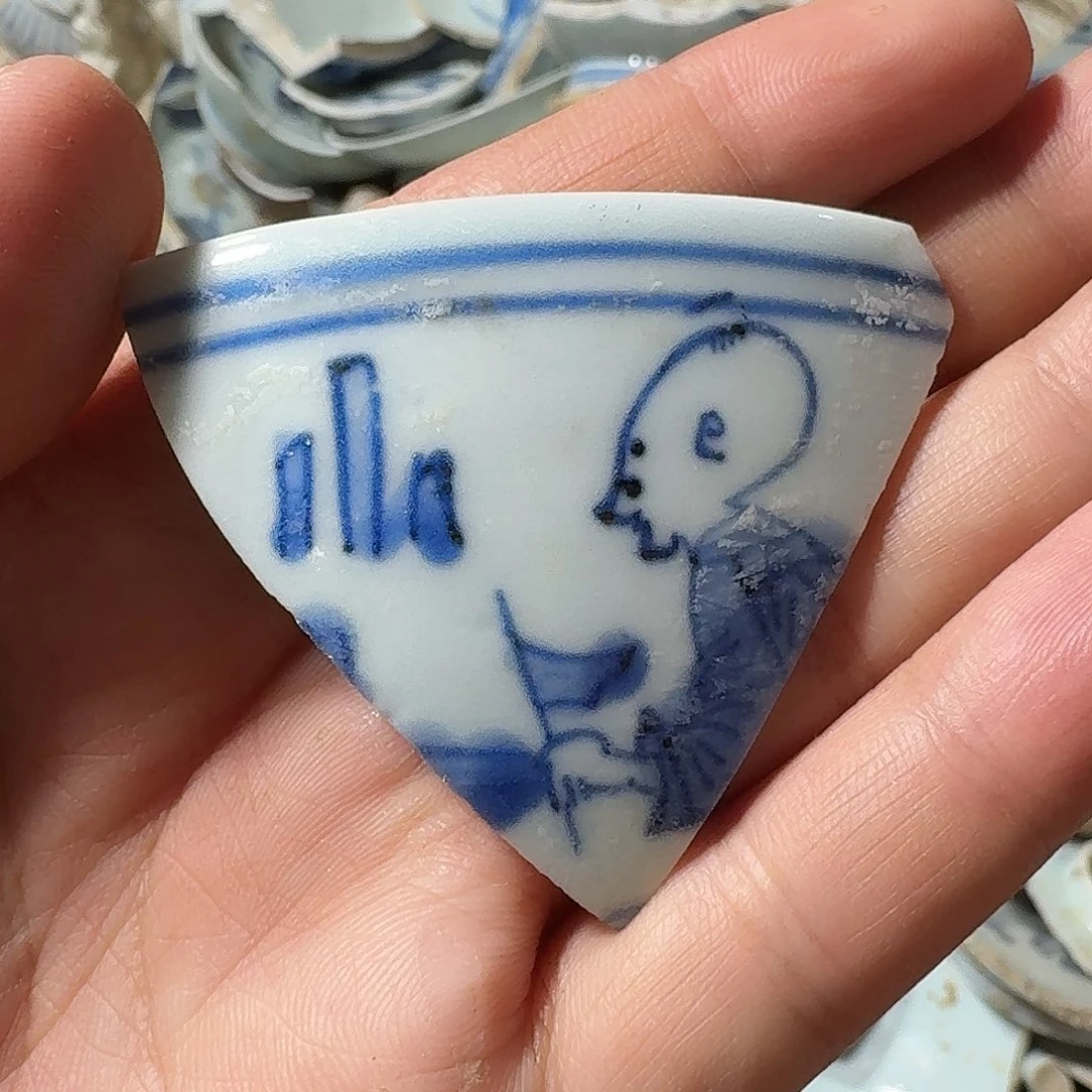 云***亲瓷片瓷片标本，顺丰包邮