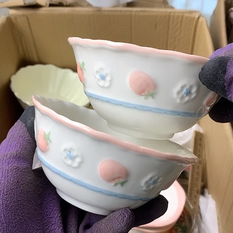 盘陶瓷制品满25拼单发货默认微瑕
