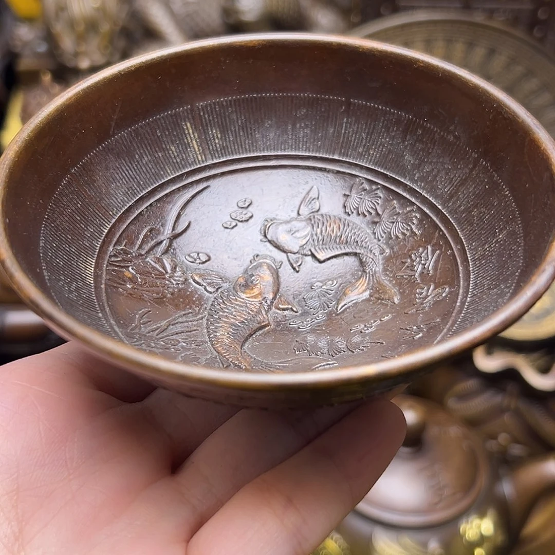 铜器摆件老王直播间