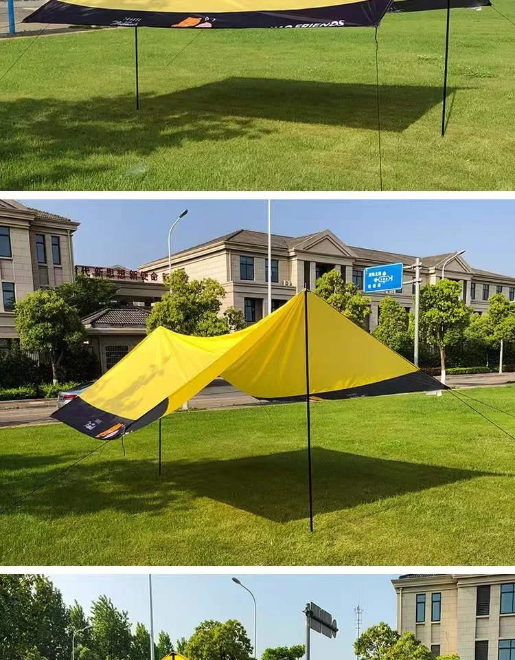 出韩国！KAKAO FRIENDS原蛋户外天幕 露营遮阳防晒 自驾游天幕