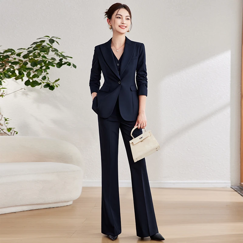 芭妃娅职业西服套装女面试正装工作服律师讲师主持人酒店高管行政