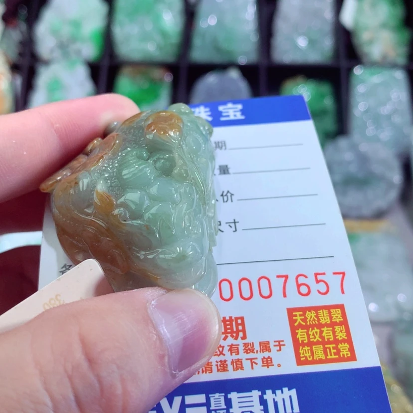 【闪购商品】翡翠颈饰未镶嵌挂件