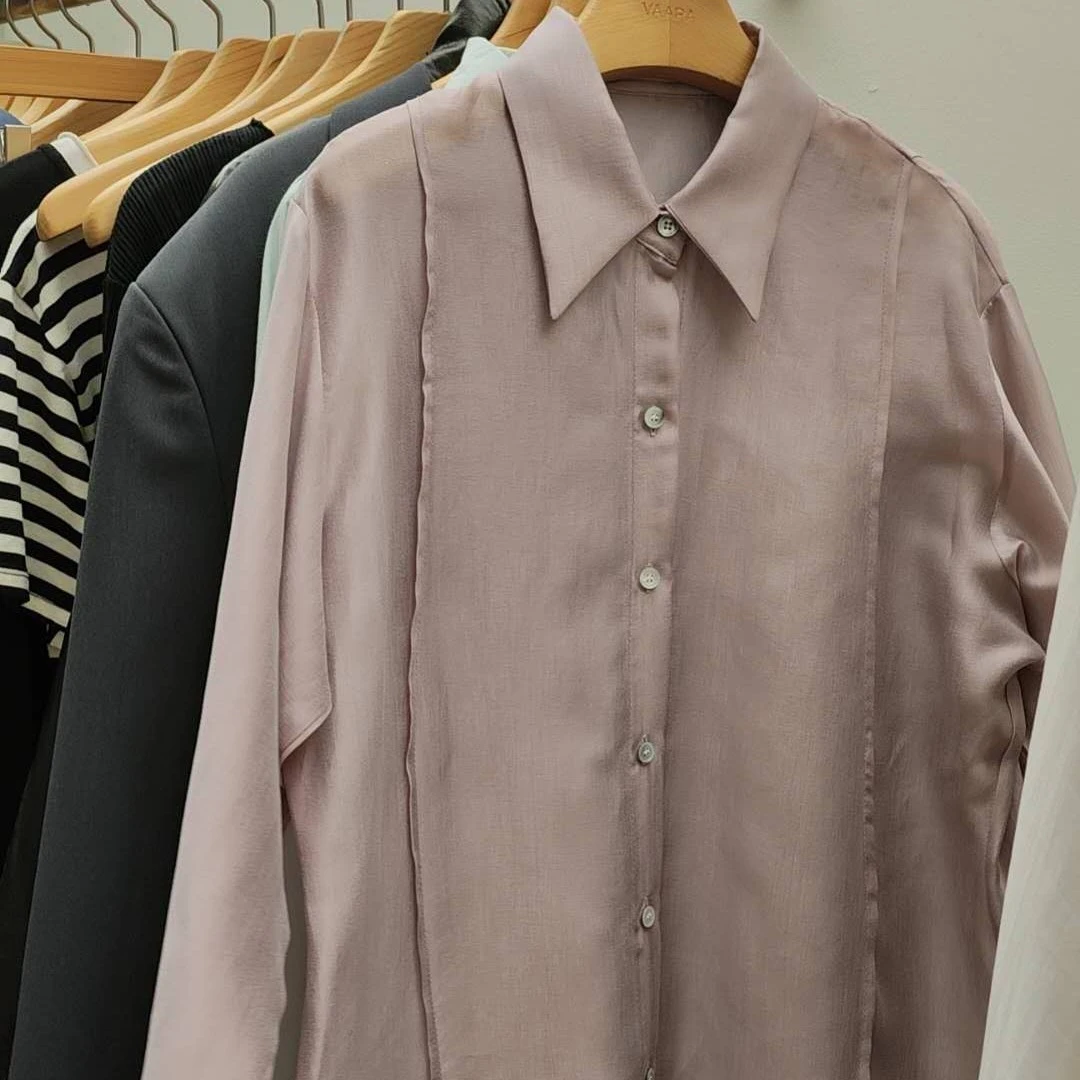 （NO退NO换）简约气质百搭衬衫女轻薄透气宽松