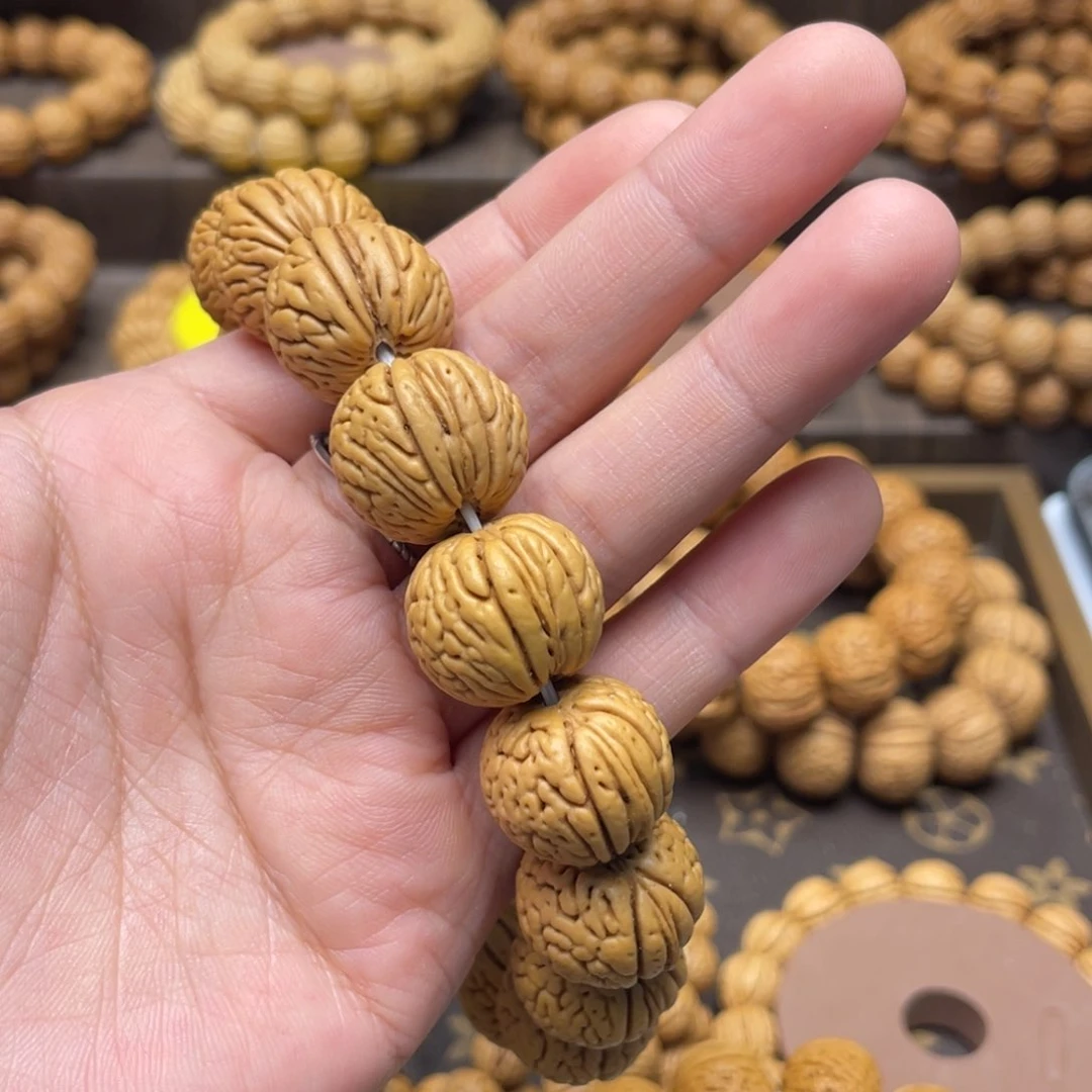 桃核手串罡**路白月光手串