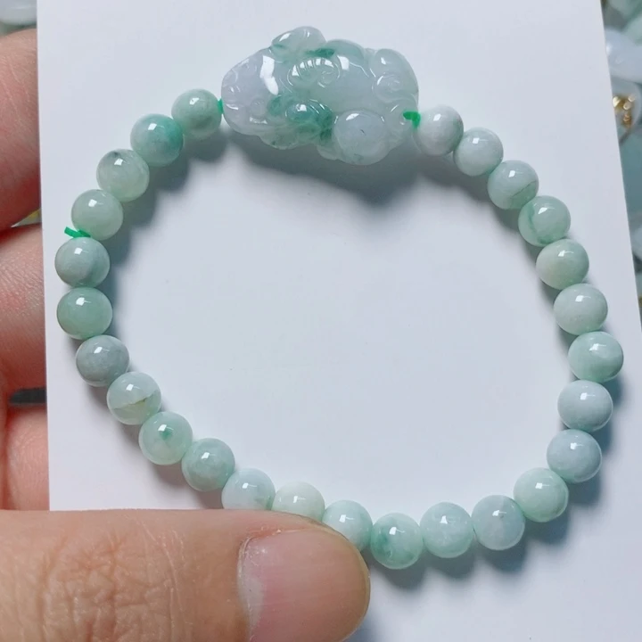 翡翠未镶嵌颈饰天然A货翡翠