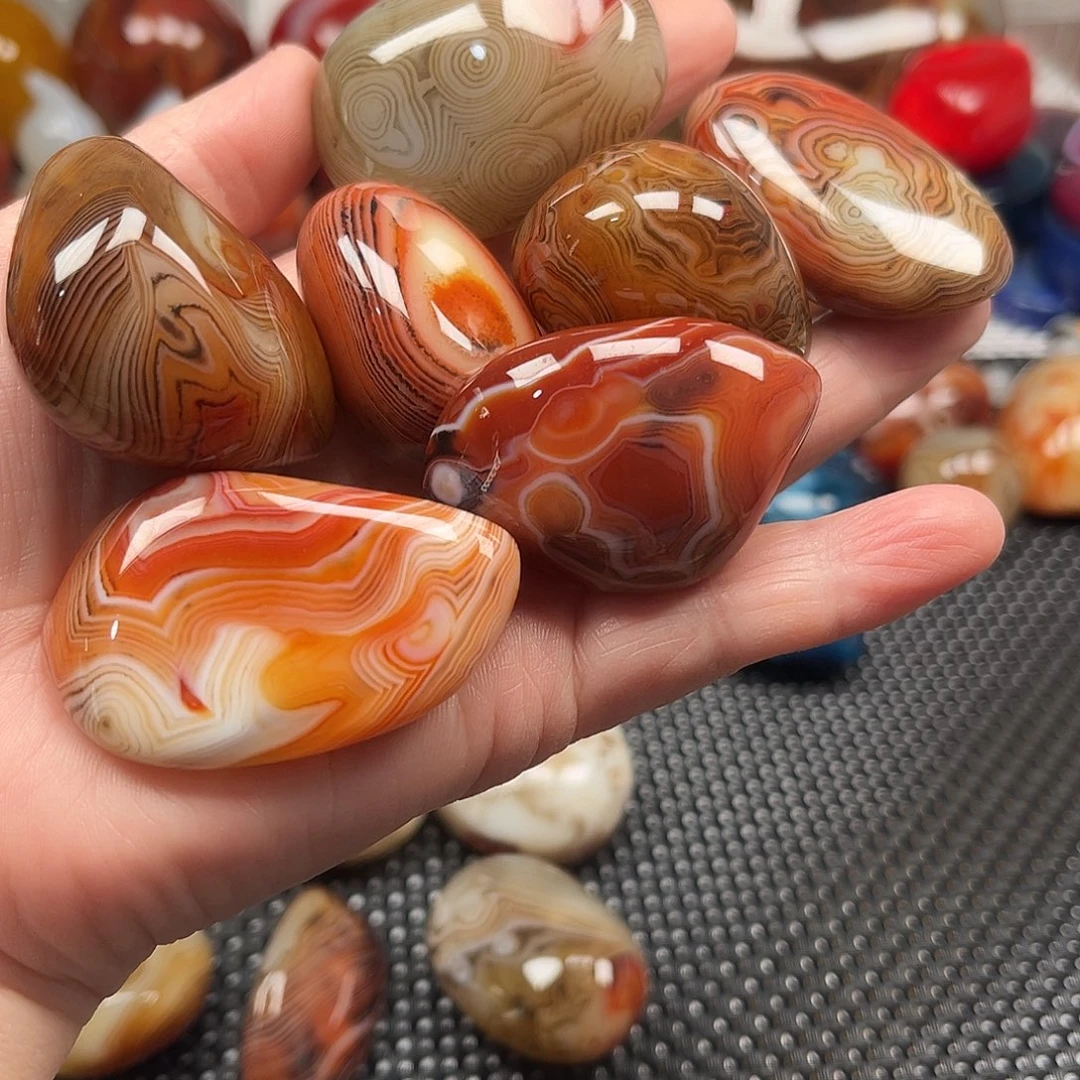 青***玉玛瑙/玉髓未镶嵌珠宝奇石