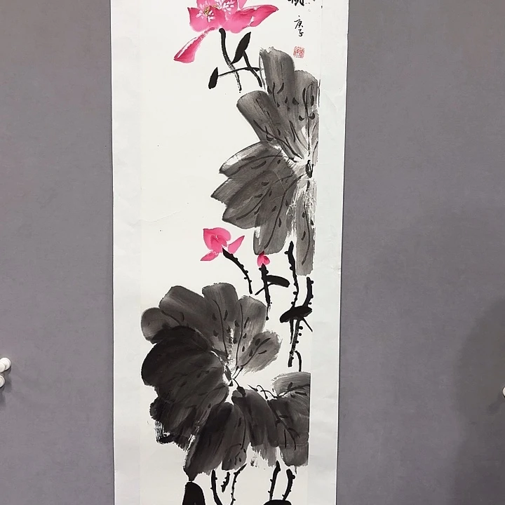 国画亲笔手绘放心去藏