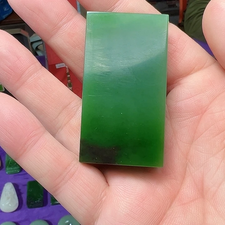 和田玉（碧玉）未镶嵌吊坠(不含链)