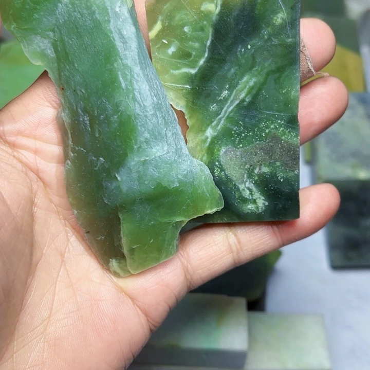 未镶嵌和田玉珠宝半成品