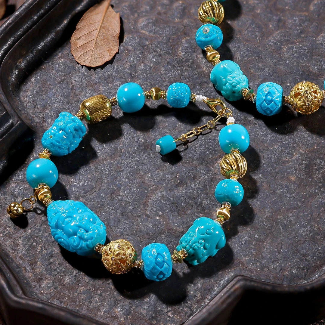 “万象吸金”桃家高定！云盖玉化料多宝雕刻手串上新！！高端玩家必蹲