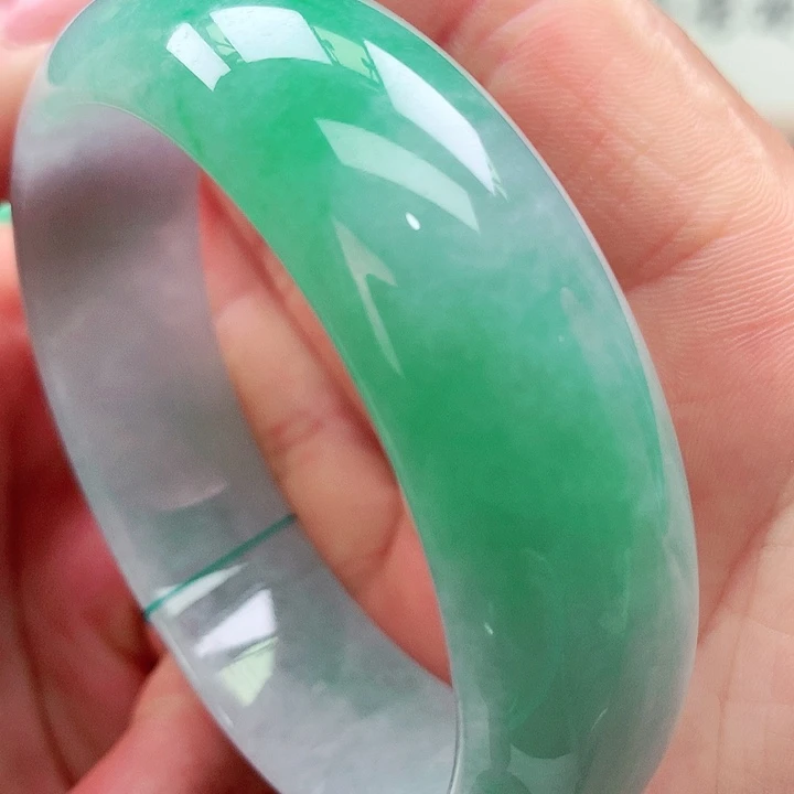 翡翠未镶嵌手镯天然翡翠手镯