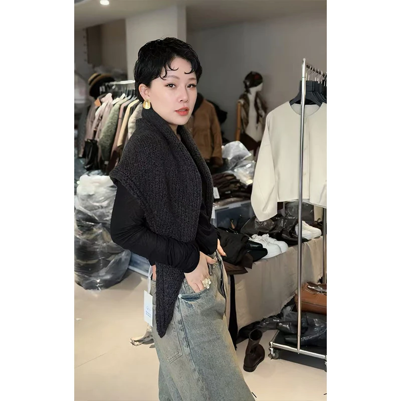 JING秋冬新款2318女士洋气围巾气质百搭时尚保暖围巾时尚