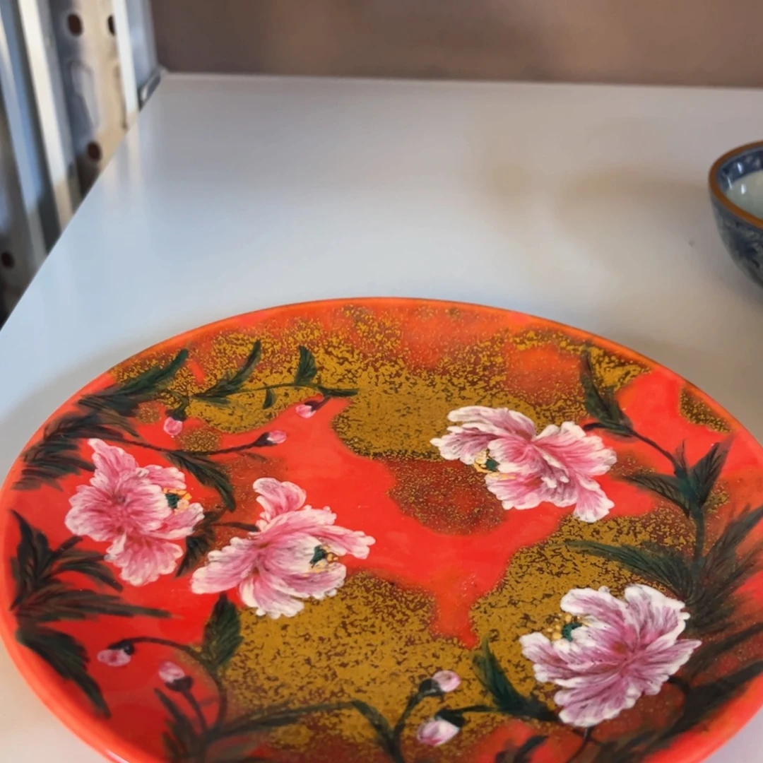 杯景德镇柴烧手绘杯