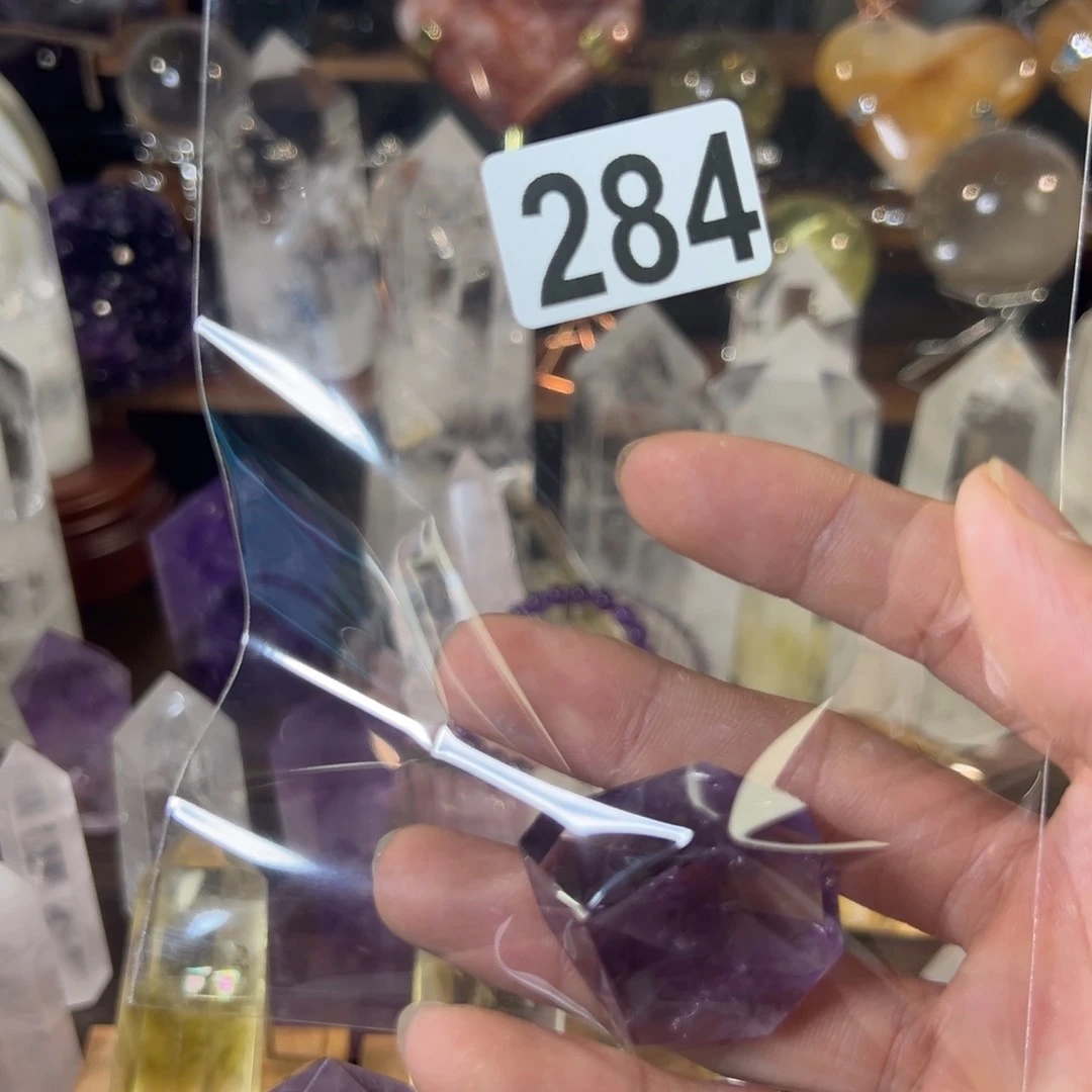 天然水晶，默认微瑕未镶嵌水晶N*N