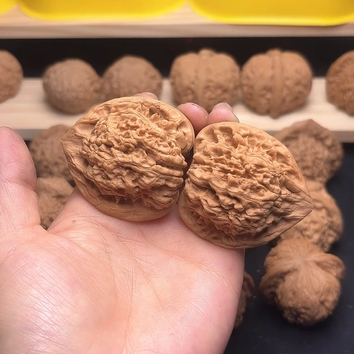 文玩核桃把件45官帽