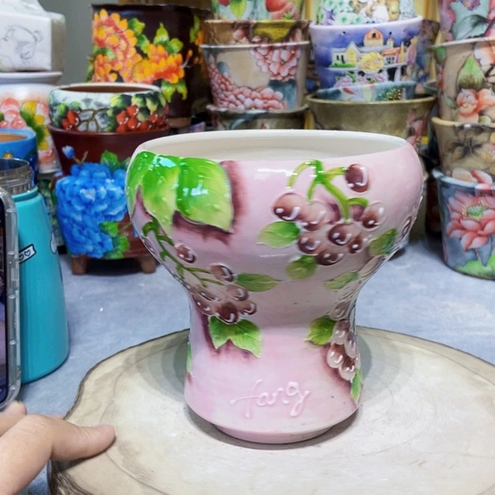 景德镇艺术手绘作品