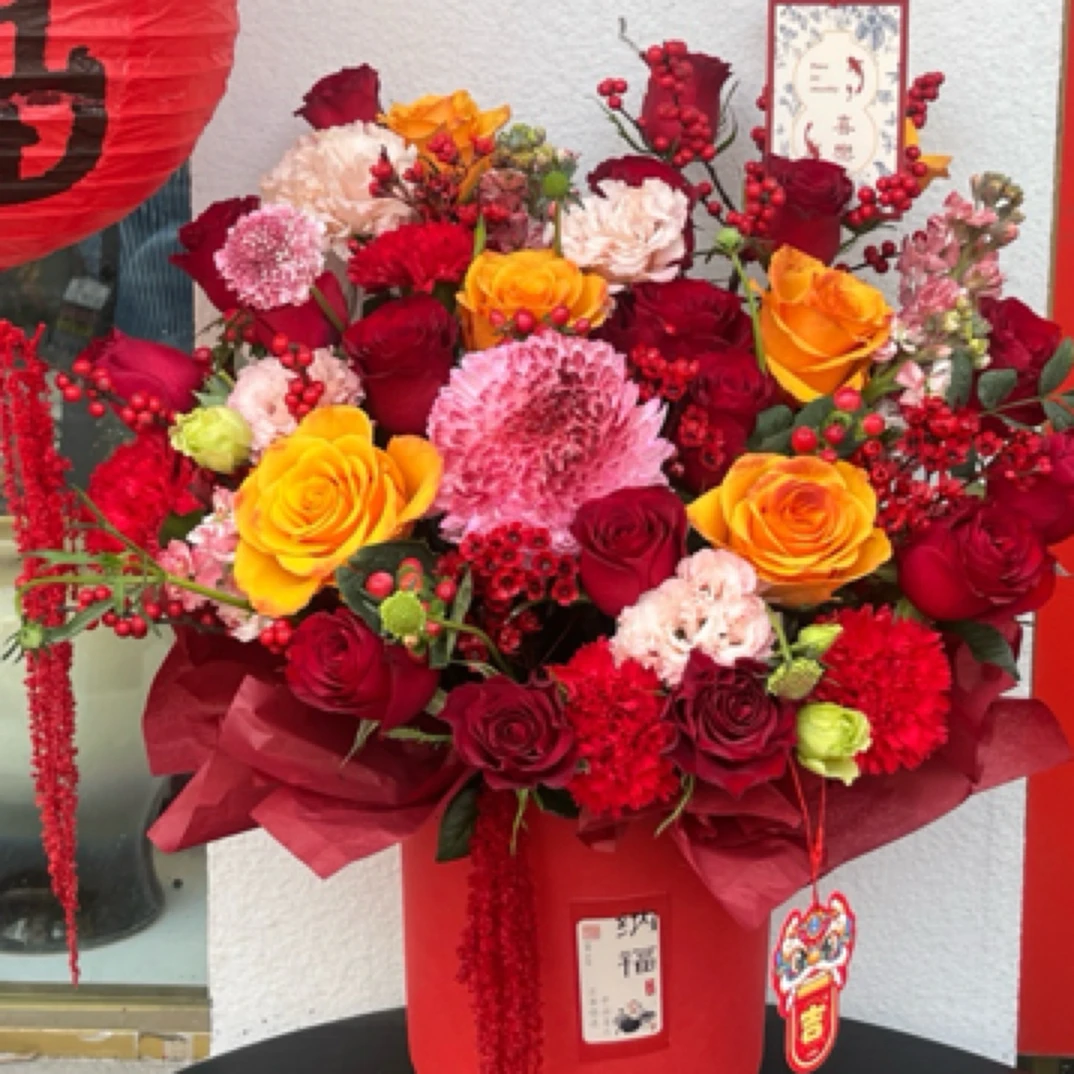 新年抱抱桶 走亲访友 乔迁 送长辈