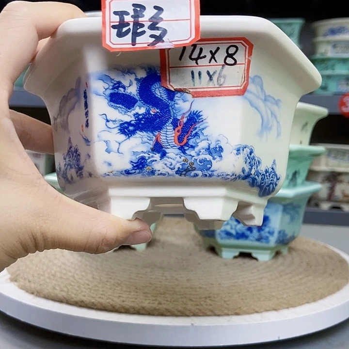 紫砂花瓶紫砂花盆
