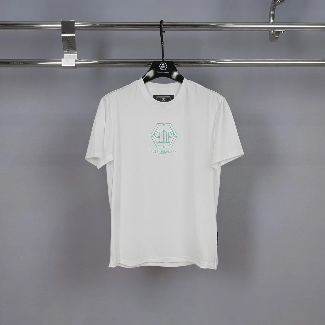 PLIPHPP PLEPN正品PP夏季圆领短袖修身百搭高奢印花男士T恤1709