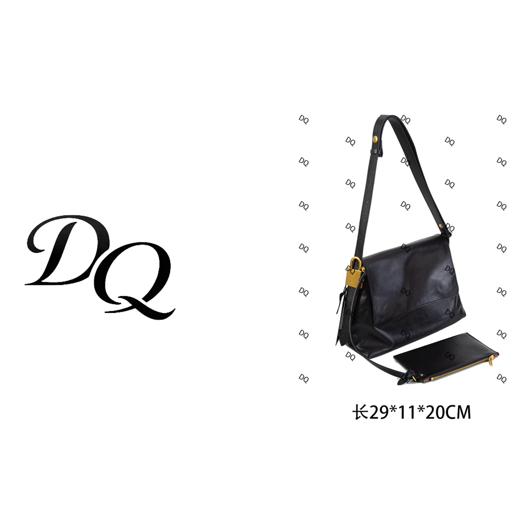 【DQ专属】LOW KEY经典邮差包 男女通用 单肩斜挎包