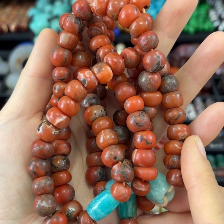 H***j玛瑙/玉髓未镶嵌颈饰