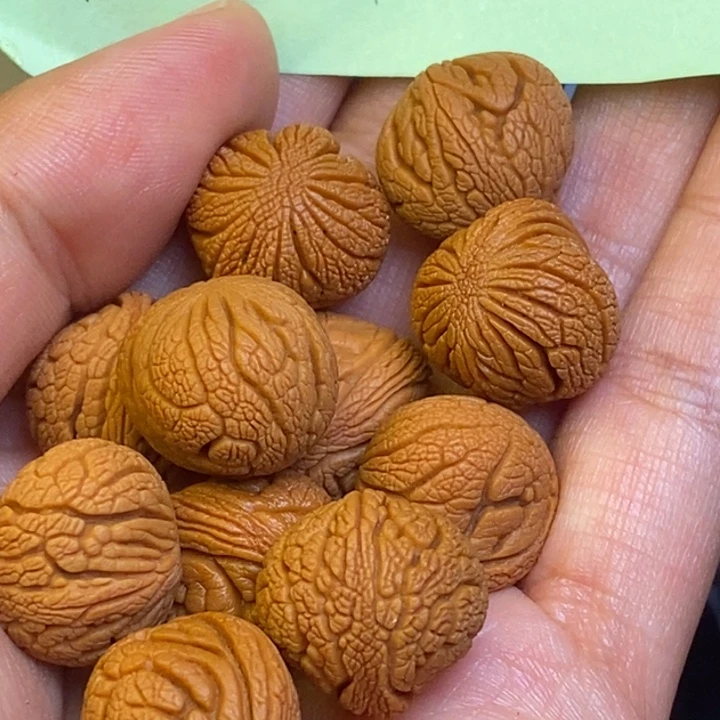 桃核吊坠秦岭龙纹桃核1222