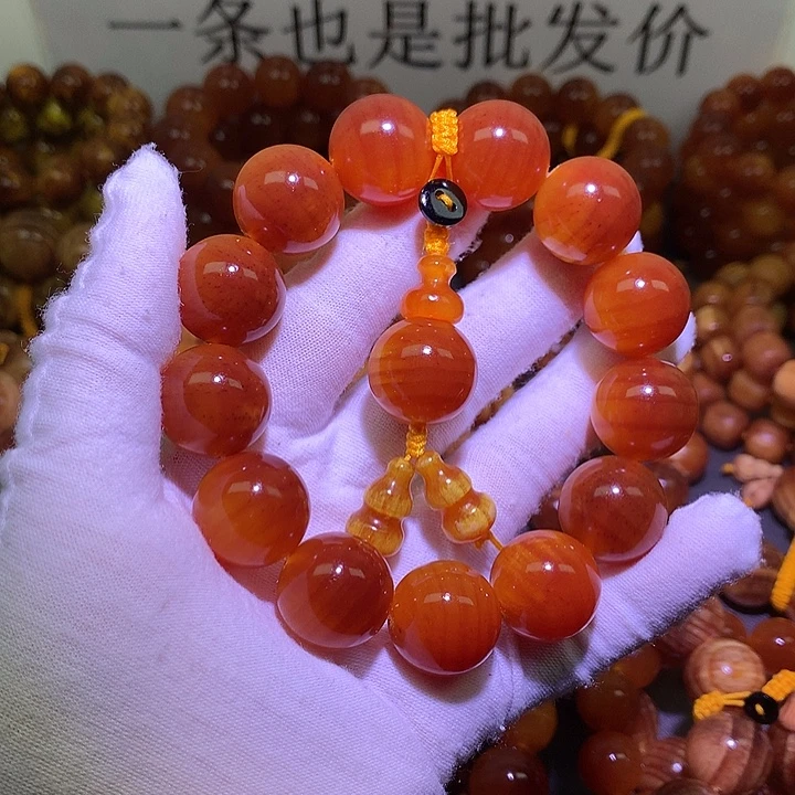 松木（琥珀木）手串/手链1.8 包浆高货