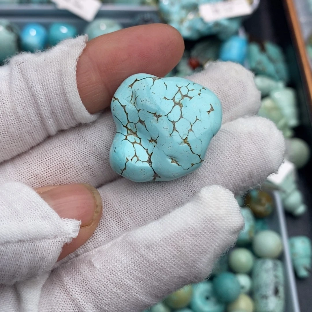 未镶嵌绿松石随型